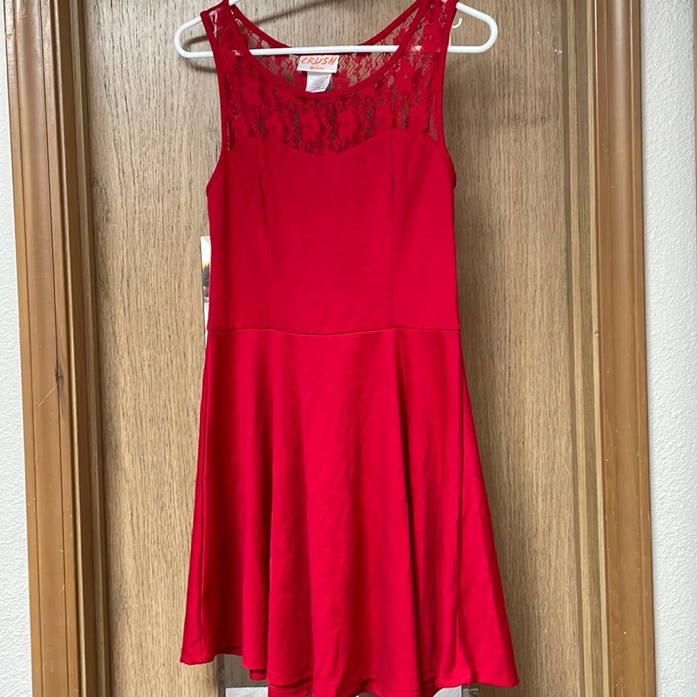 Red dress